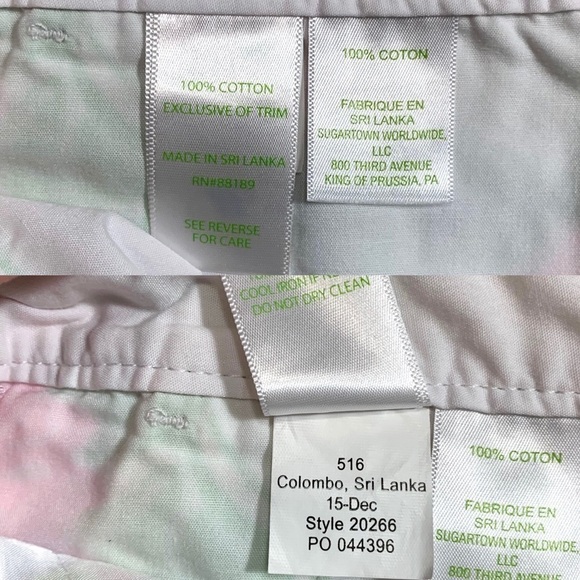 Lilly Pulitzer Buttercup Shorts Hibiscus Stroll Size 00 - Picture 4 of 16